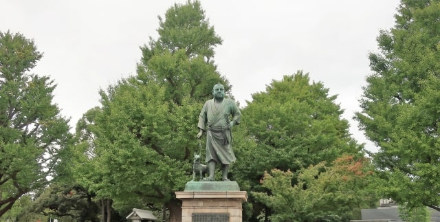 上野公園の西郷さん