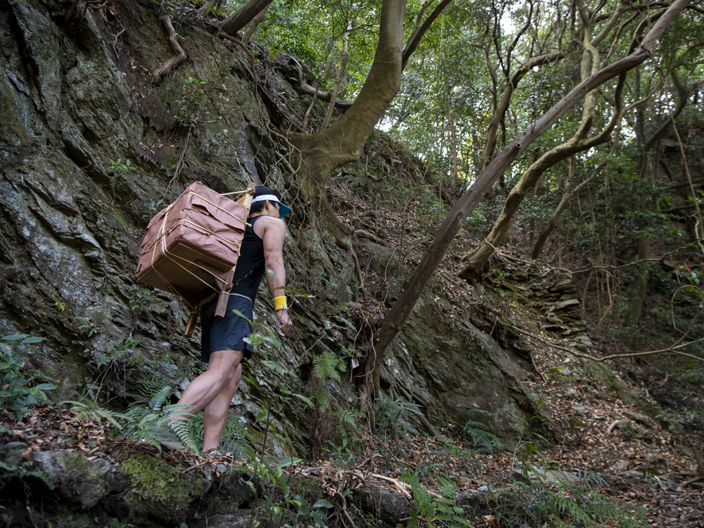 あかがね仲持ちチャレンジ＆ガイドウォーク